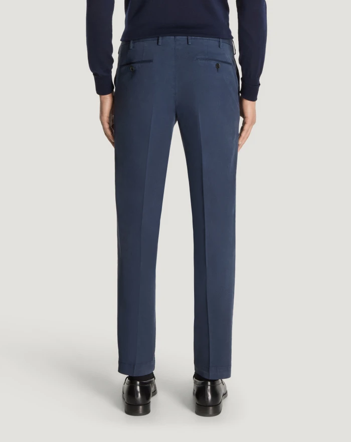 Pantaloni Torino Pantaloni Skinny in cotone batavia Presa