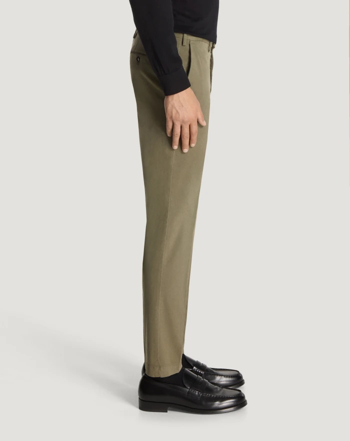 Pantaloni Torino Pantaloni Skinny in cotone batavia Offerta
