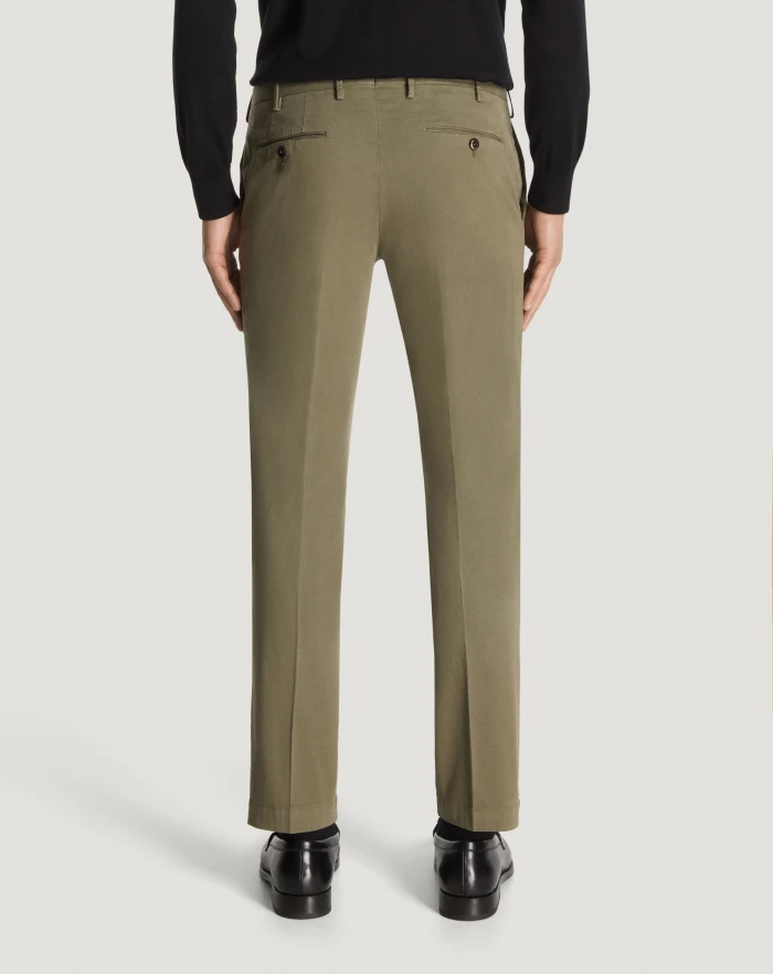 Pantaloni Torino Pantaloni Skinny in cotone batavia Offerta