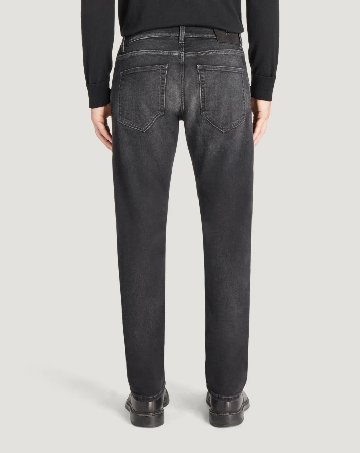 Pantaloni Torino Jeans Breakbeat in black denim double Latest stili