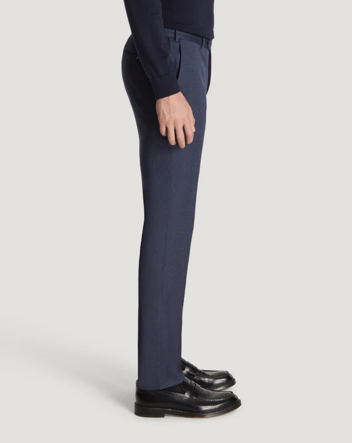 Pantaloni Torino Pantaloni Slim in flanella Saldi Di Fabbrica