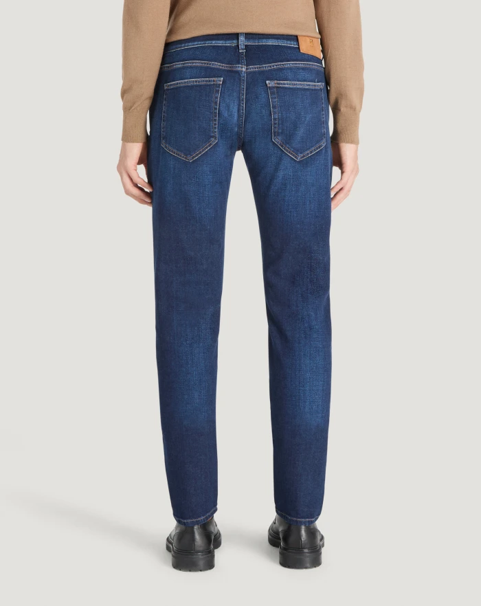 Pantaloni Torino Jeans Swing in denim di cotone stretch In Saldo