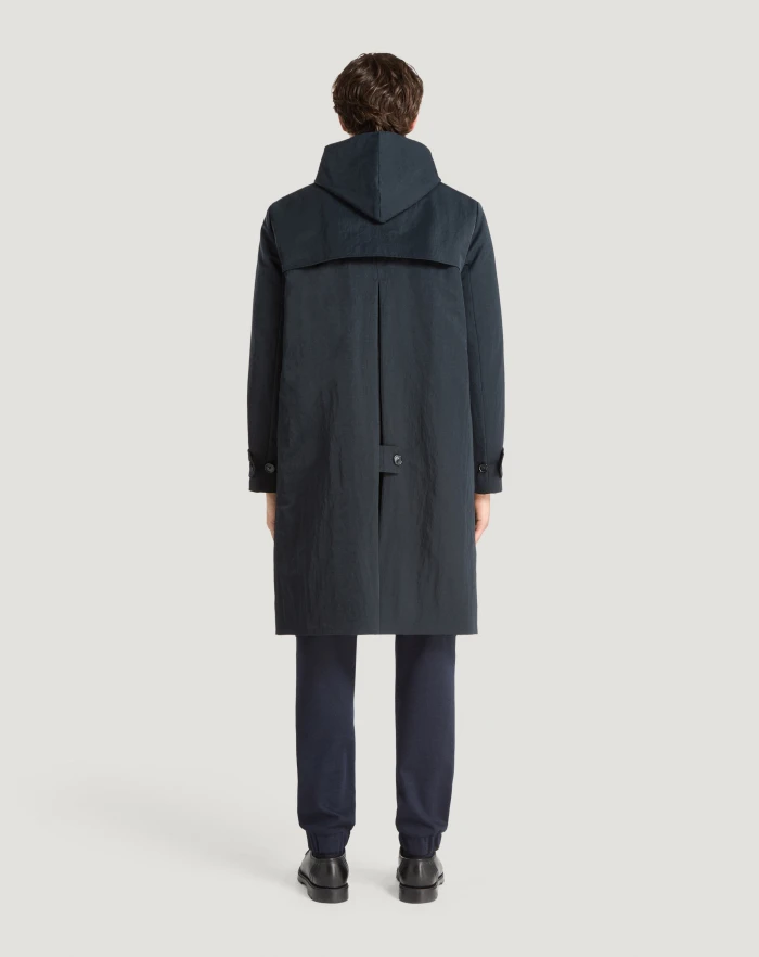 Pantaloni Torino Parka con cappuccio in nylon Nuova