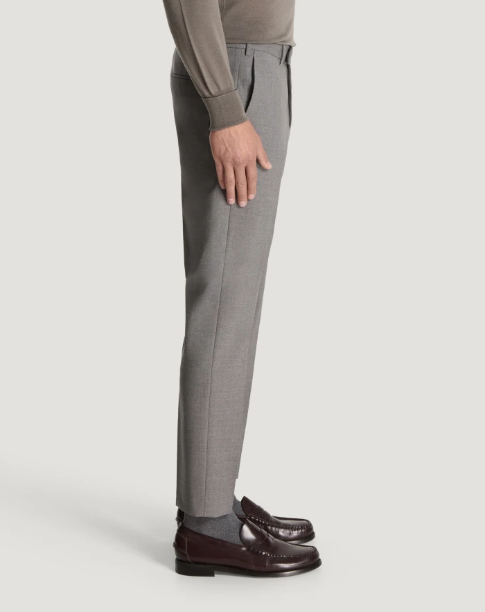 Pantaloni Torino Pantaloni Dieci in batavia di lana Moda