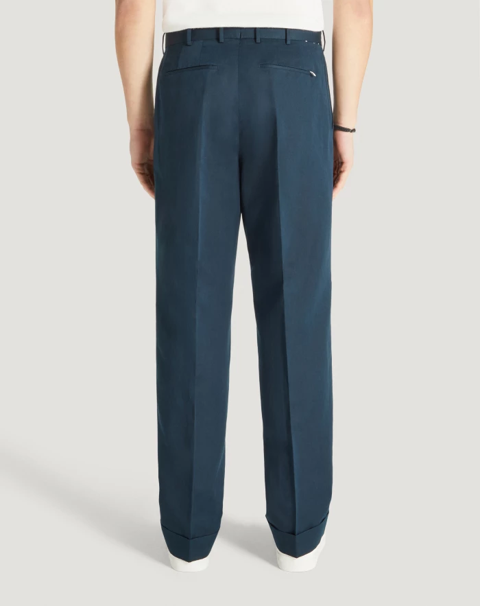 Pantaloni Torino Pantaloni Quindici in cotone e lino Promozione Limitata