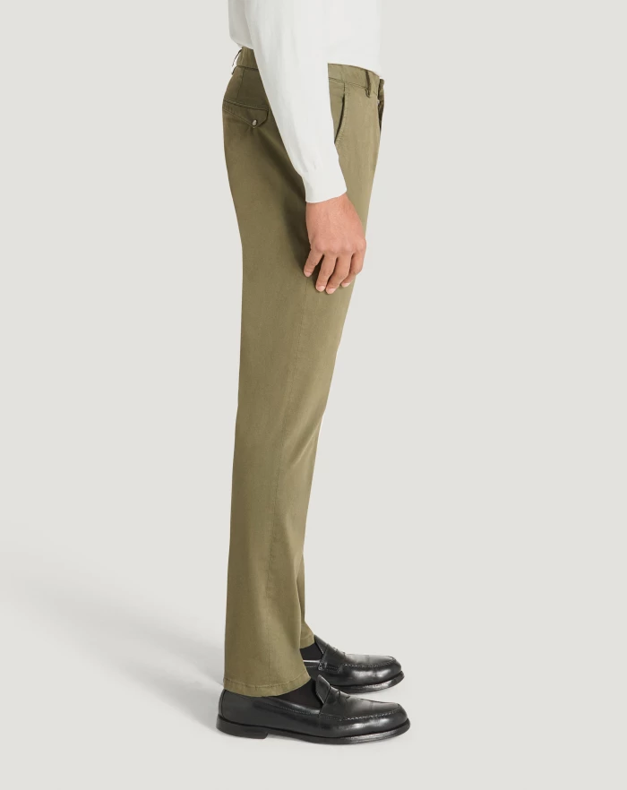 Pantaloni Torino Pantaloni Wonder in satin stretch Affare Del Giorno
