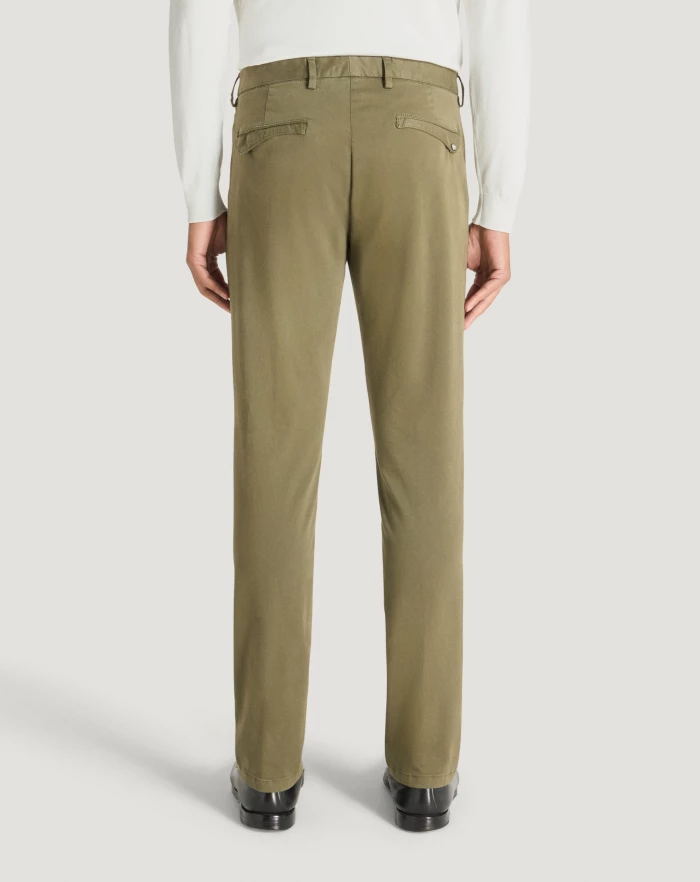 Pantaloni Torino Pantaloni Wonder in satin stretch Affare Del Giorno