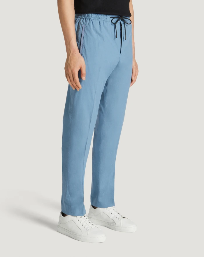 Pantaloni Torino Pantaloni Omega in popeline stretch Prezzo Ridotto