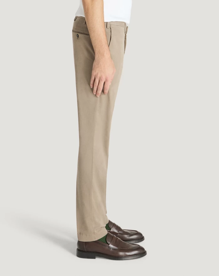 Pantaloni Torino Pantaloni Skinny in cotone batavia Presa