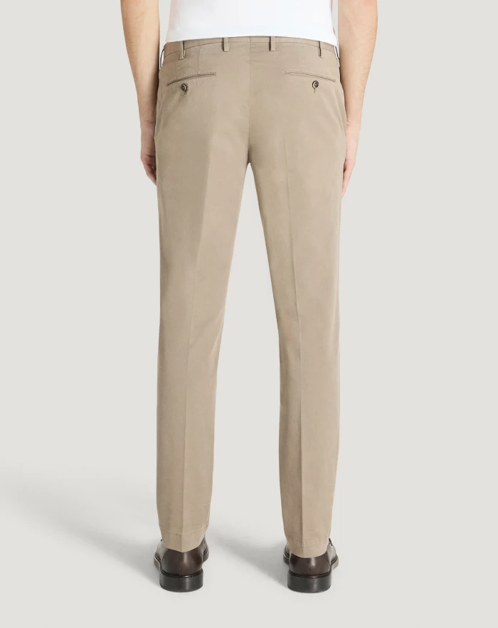 Pantaloni Torino Pantaloni Skinny in cotone batavia Presa