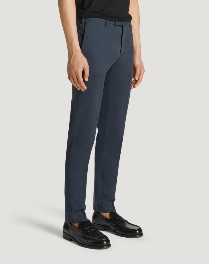 Pantaloni Torino Pantaloni Skinny in gabardina stretch Offerta