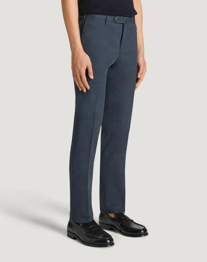 Pantaloni Torino Pantaloni Slim in gabardina stretch Saldi