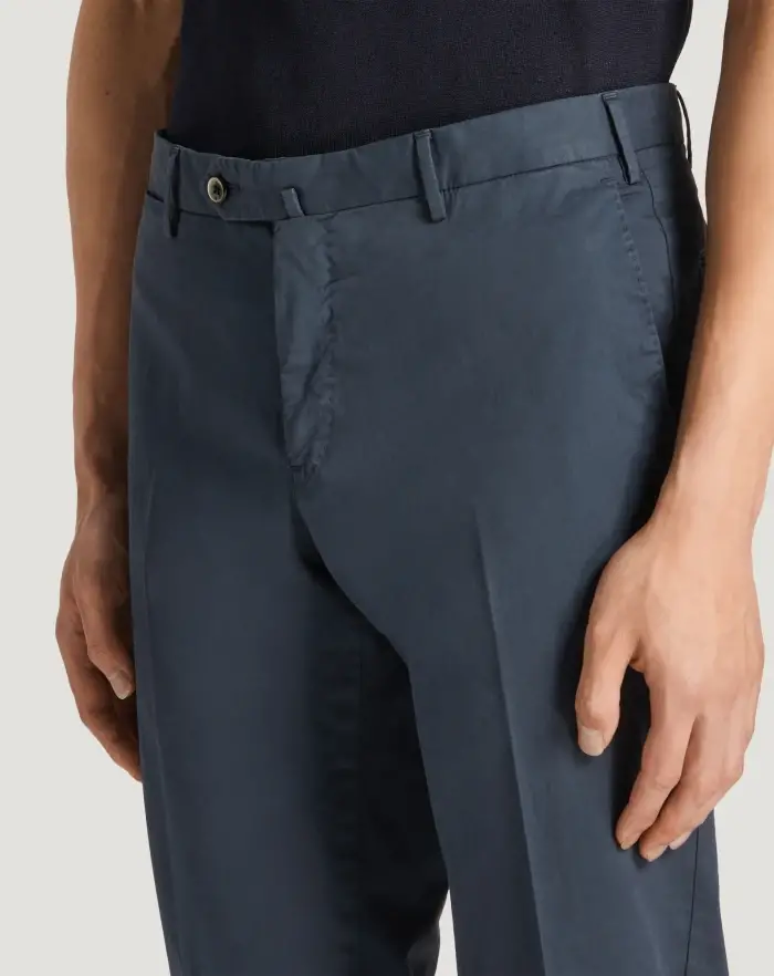 Pantaloni Torino Pantaloni Slim in gabardina stretch Saldi