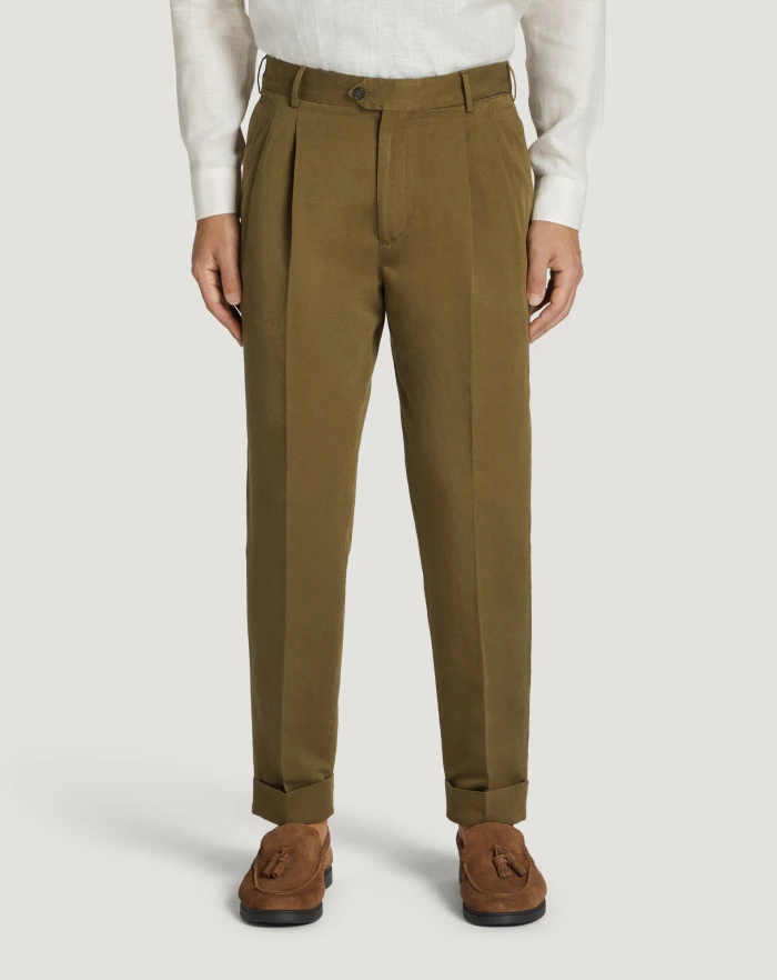 Pantaloni Torino Pantaloni The Reporter in gabardina Saldi Di Fabbrica