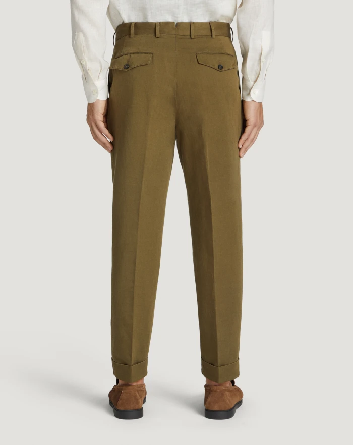 Pantaloni Torino Pantaloni The Reporter in gabardina Saldi Di Fabbrica