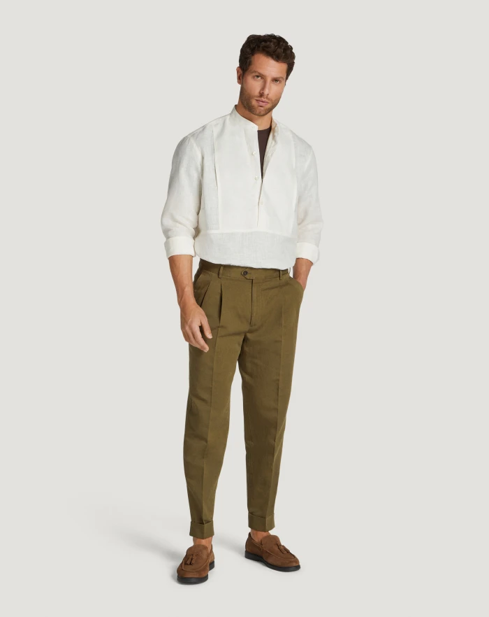 Pantaloni Torino Pantaloni The Reporter in gabardina Saldi Di Fabbrica