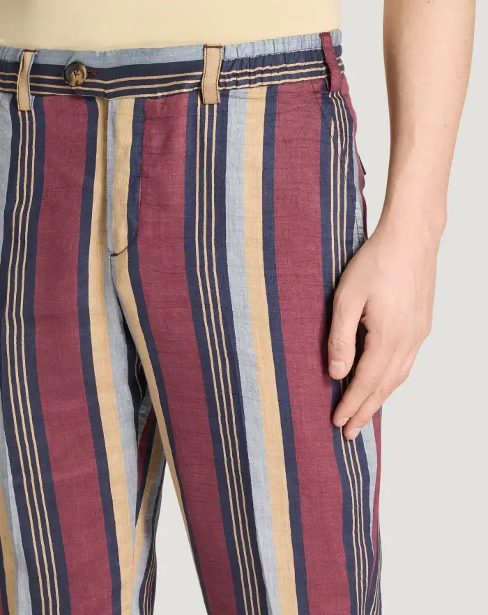 Pantaloni Torino Pantaloni The Rebel in lino fluido Moda