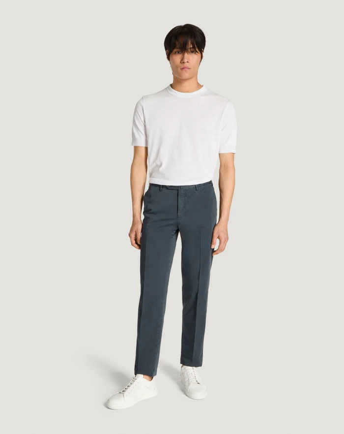Pantaloni Torino Pantaloni Slim in silkochino Hotsell
