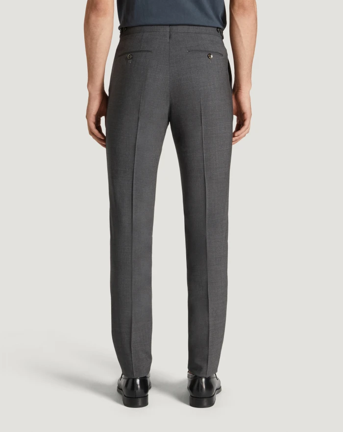 Pantaloni Torino Pantaloni Gentleman in lana four season Nuovo