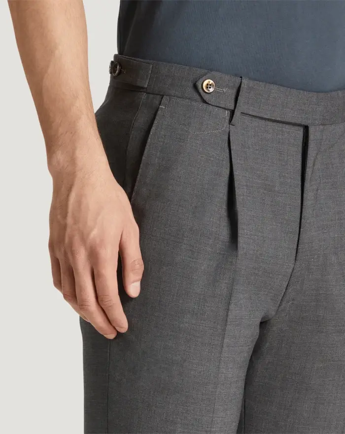 Pantaloni Torino Pantaloni Gentleman in lana four season Nuovo