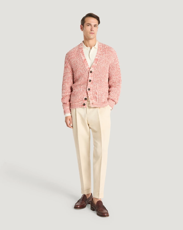 Pantaloni Torino Pantaloni Rebel in gabardina di cotone e lino Qualità