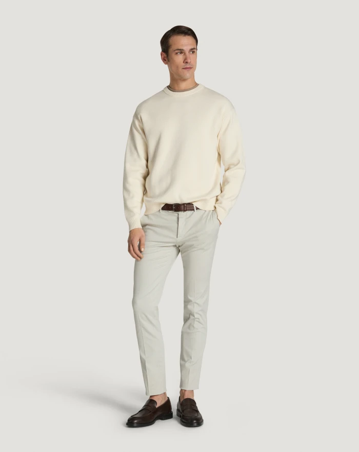 Pantaloni Torino Pantaloni Superslim in tricotina stretch Negozi Online
