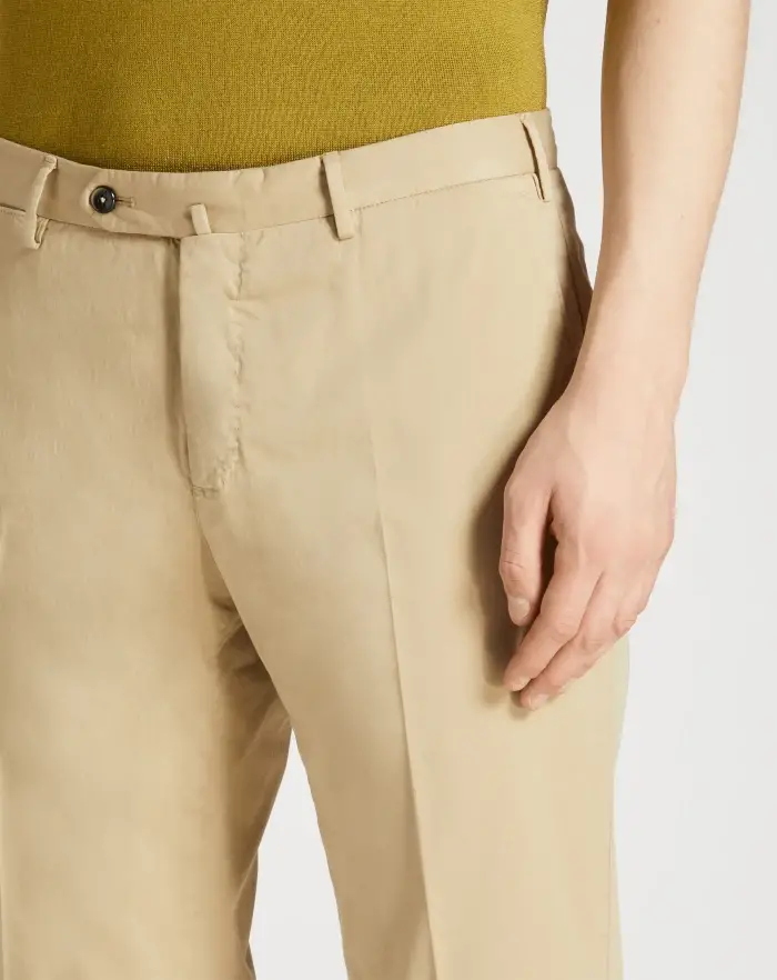 Pantaloni Torino Pantaloni Slim in silkochino Acquista Ora