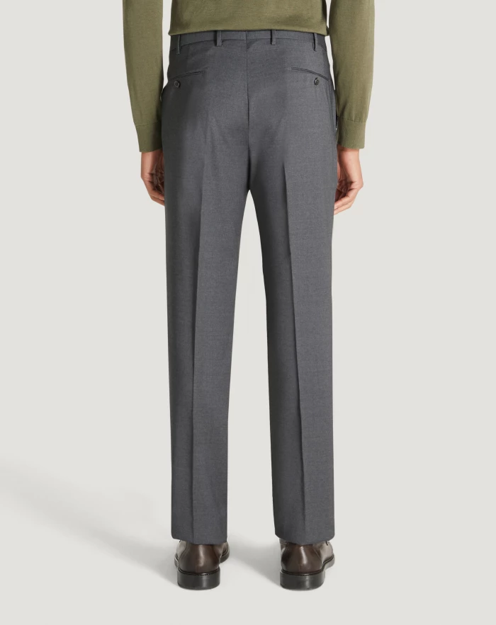 Pantaloni Torino Pantaloni Slim in lana four season Fino Al -60%