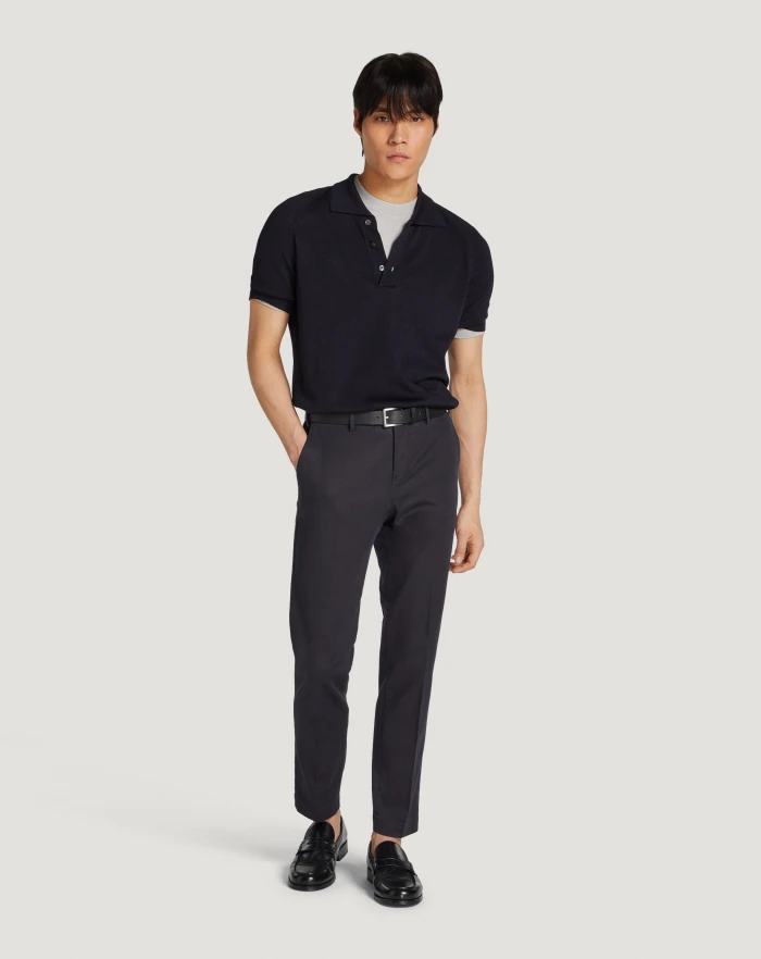 Pantaloni Torino Pantaloni Master in cotone stretch délavé Sconto