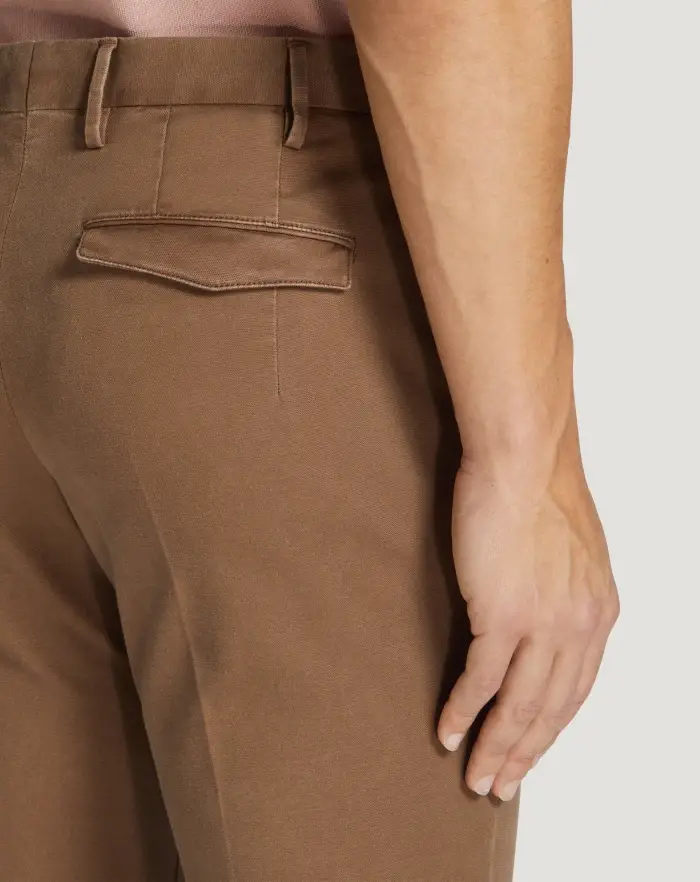 Pantaloni Torino Pantaloni Master in cotone stretch délavé Vendita Calda