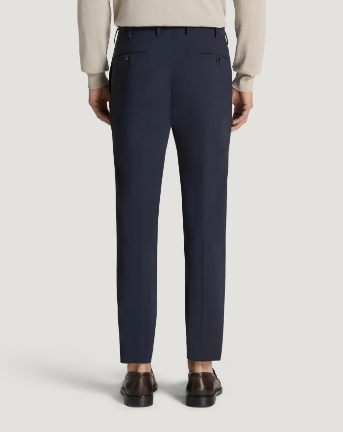 Pantaloni Torino Pantaloni Slim in tessuto organico stretch Vendita Economica