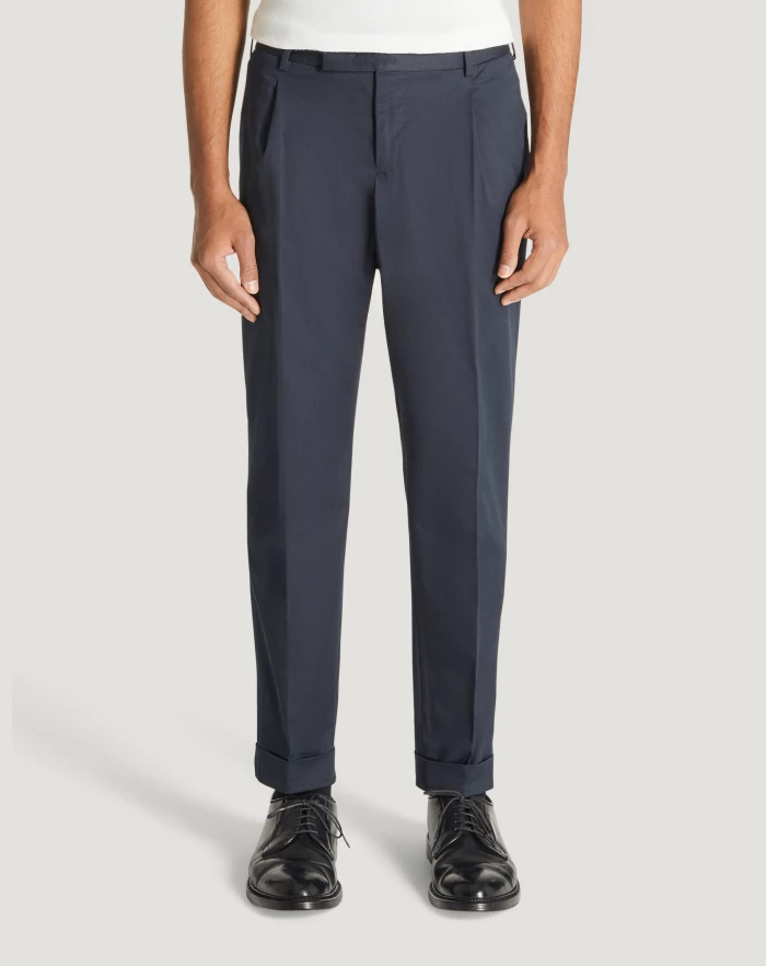 Pantaloni Torino Pantaloni Rebel in gabardina stretch Saldi Di Fabbrica
