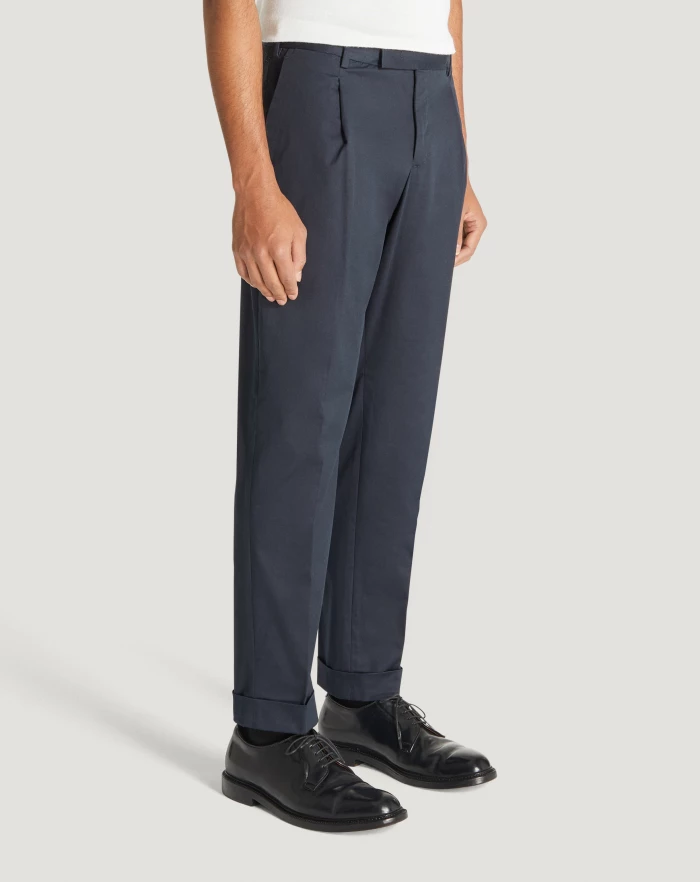 Pantaloni Torino Pantaloni Rebel in gabardina stretch Saldi Di Fabbrica