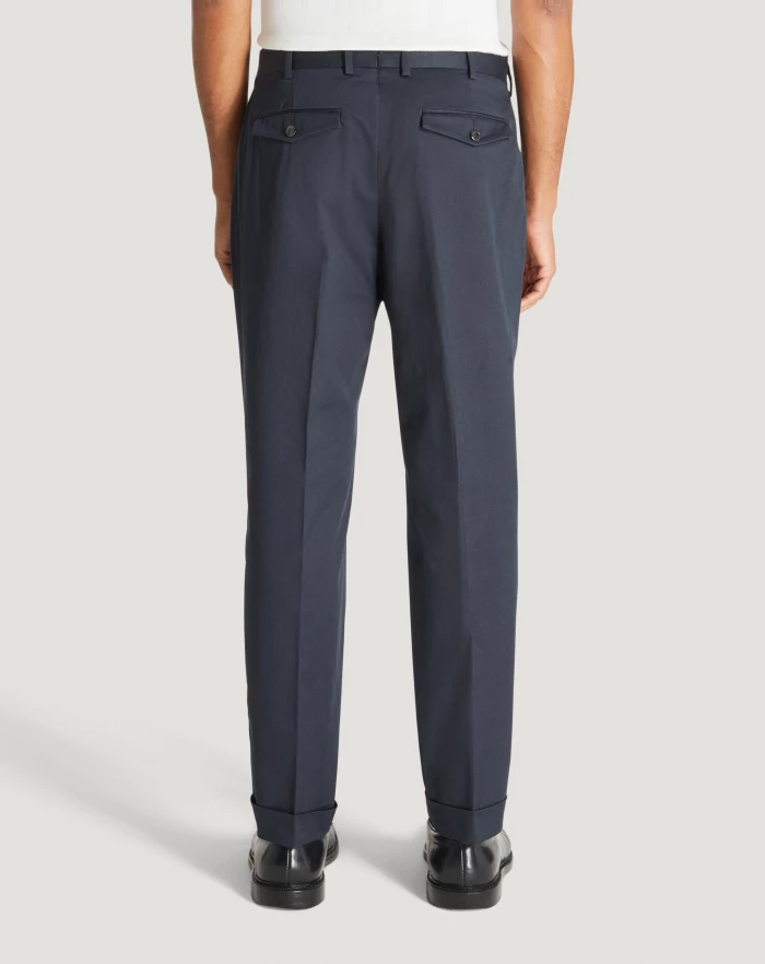 Pantaloni Torino Pantaloni Rebel in gabardina stretch Saldi Di Fabbrica