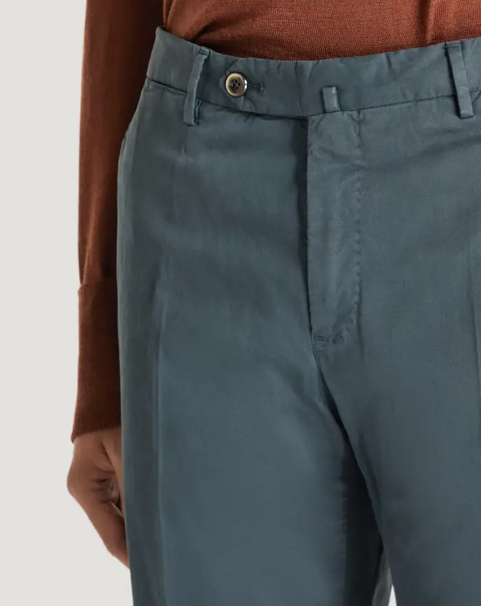 Pantaloni Torino Pantaloni Superslim in gabardina stretch In Saldo