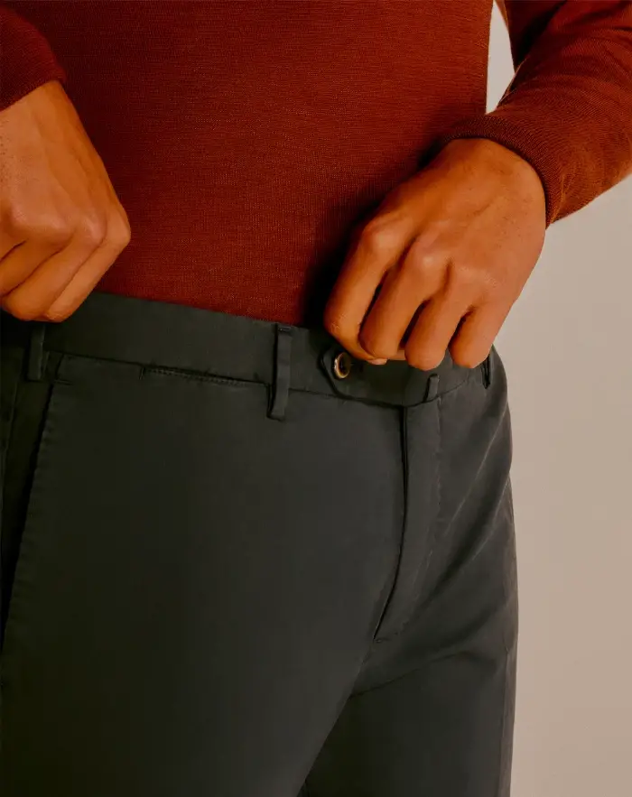 Pantaloni Torino Pantaloni Superslim in gabardina stretch In Saldo