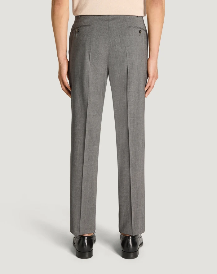Pantaloni Torino Pantaloni Slim in lana four season Nuova