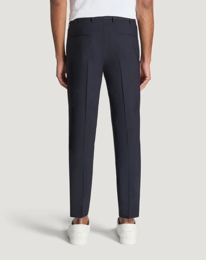 Pantaloni Torino Pantaloni Dieci in lana tropical Italia