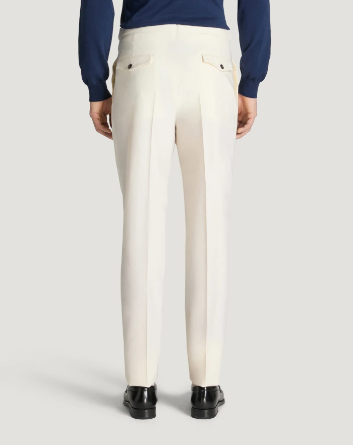 Pantaloni Torino Pantaloni Gentleman in lana tropical Promozione