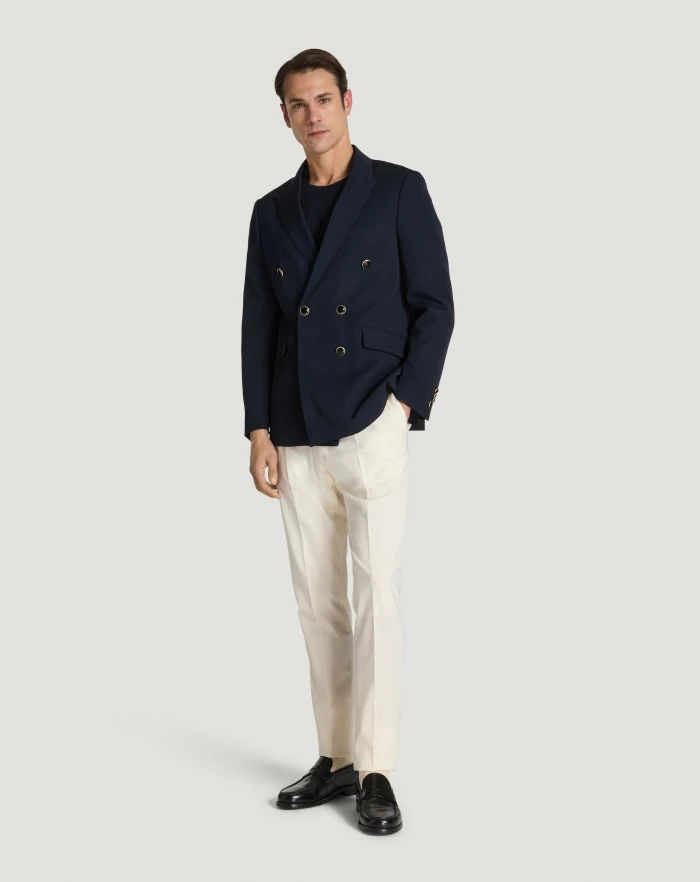 Pantaloni Torino Pantaloni Gentleman in lana tropical Promozione