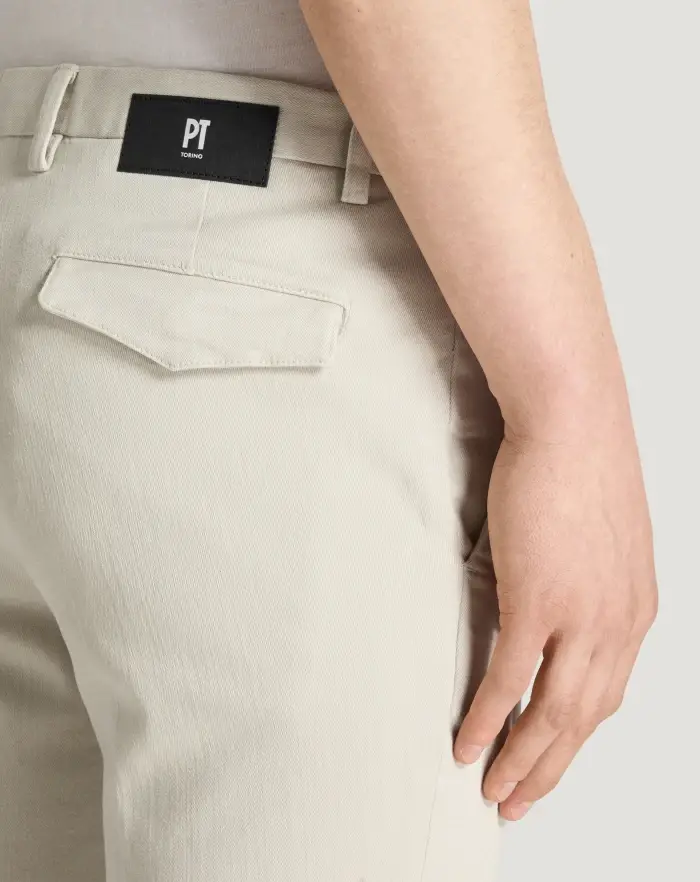 Pantaloni Torino Pantaloni House in silky denim stretch Soddisfazione Garantita