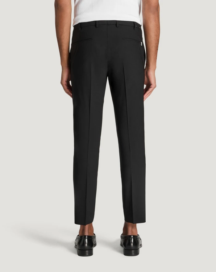 Pantaloni Torino Pantaloni Dieci in lana tropical Sottocosto