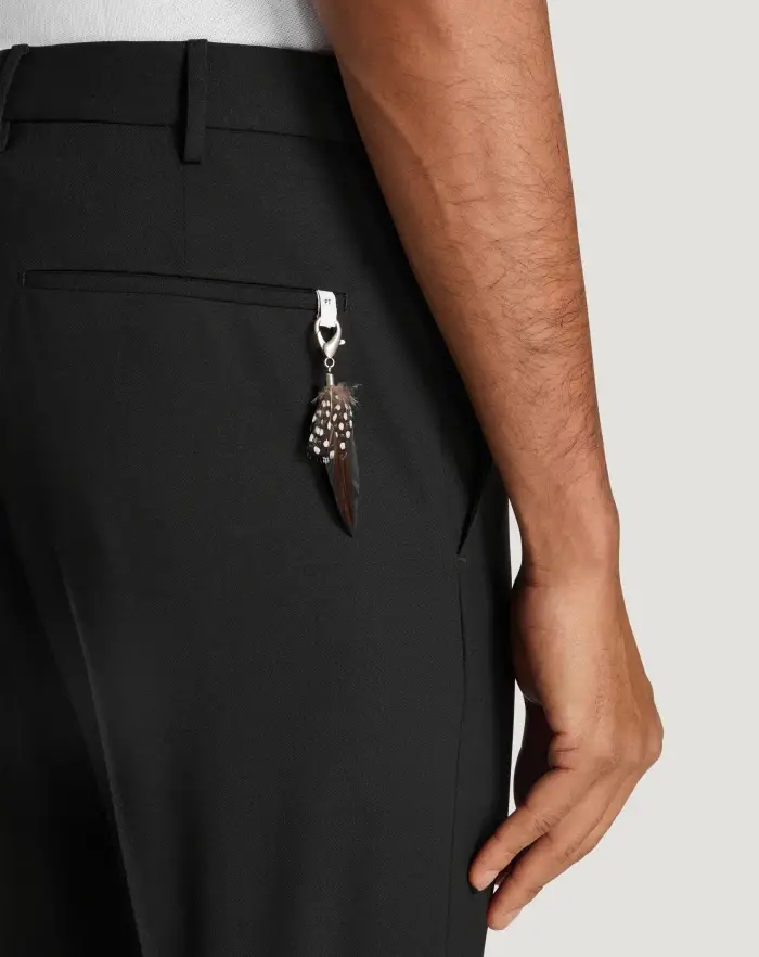 Pantaloni Torino Pantaloni Dieci in lana tropical Sottocosto