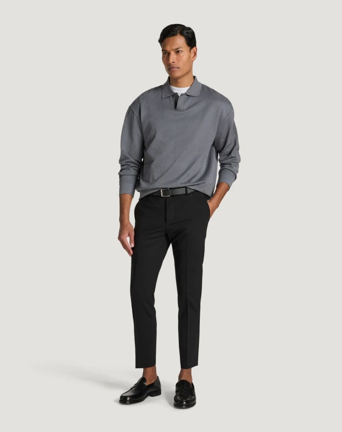 Pantaloni Torino Pantaloni Dieci in lana tropical Sottocosto