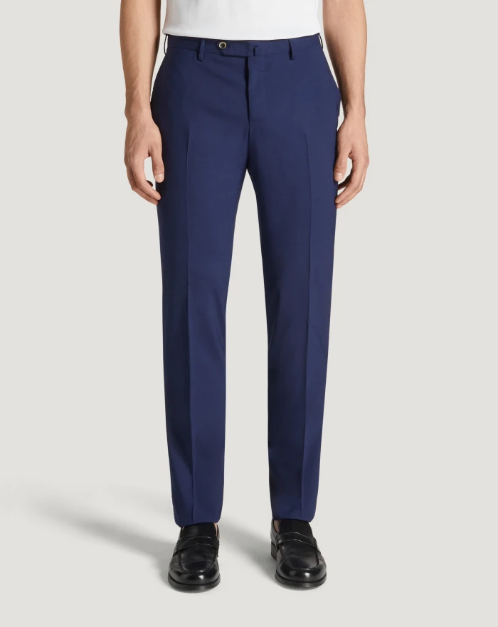 Pantaloni Torino Pantaloni Slim in lana four season Presa