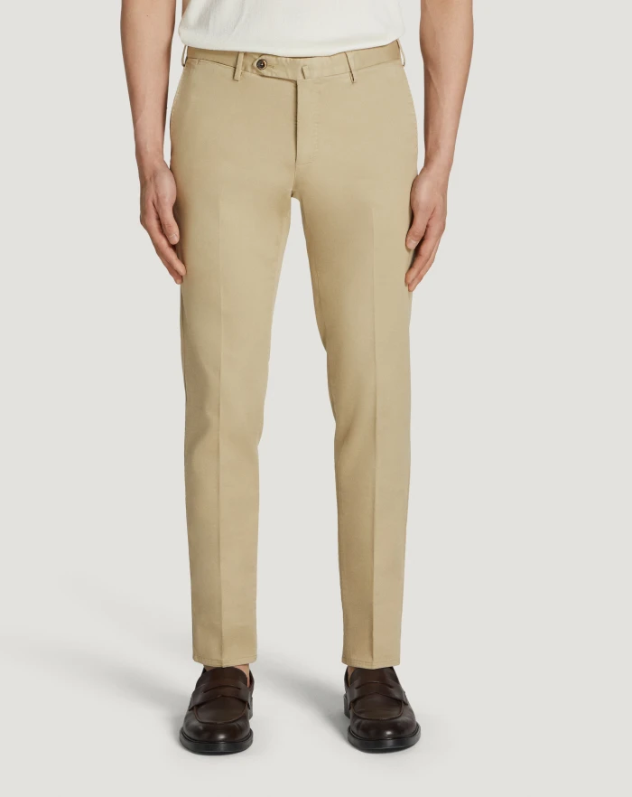 Pantaloni Torino Pantaloni Superslim in tricotina stretch Economico