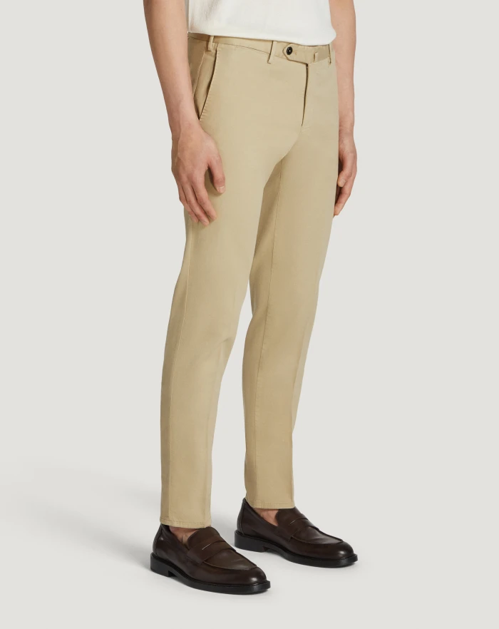 Pantaloni Torino Pantaloni Superslim in tricotina stretch Economico