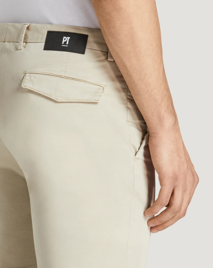 Pantaloni Torino Pantaloni House in raso stretch Outlet