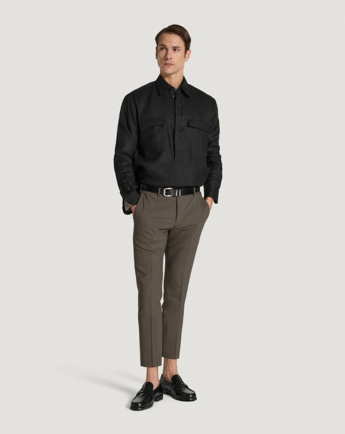 Pantaloni Torino Pantaloni Dieci in lana tropical Hotsell