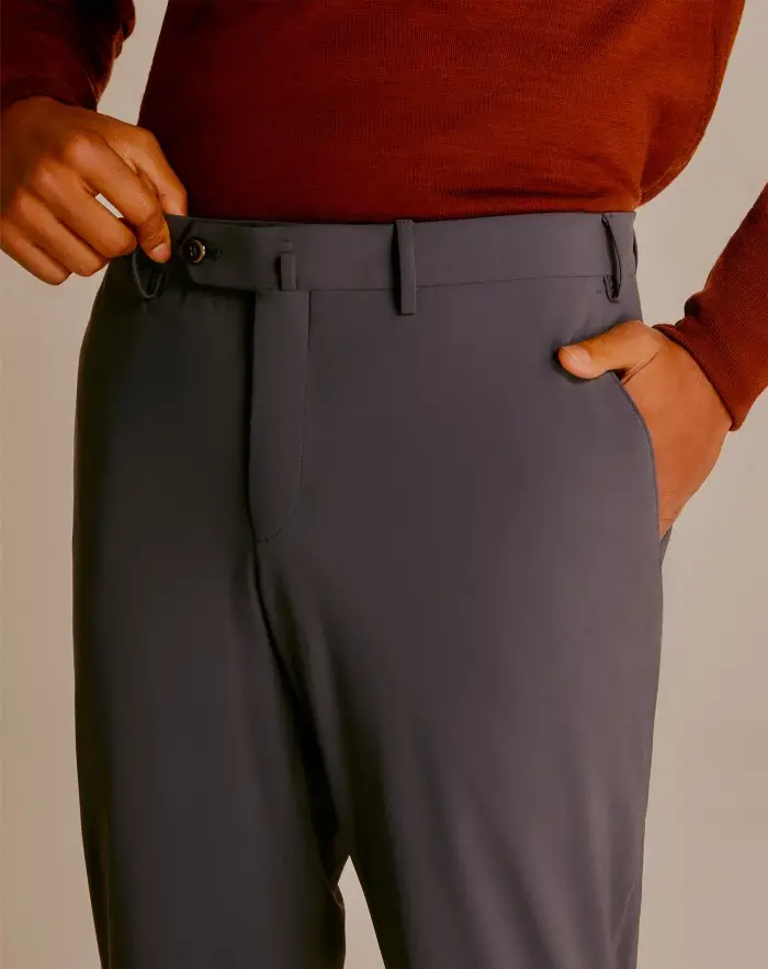 Pantaloni Torino Pantaloni Slim in tessuto organico stretch Vendite Flash